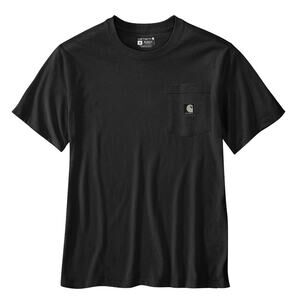 NWT Carhartt Relaxed Fit Light Pocket Camo Graphic T-Shirt in Black size Large